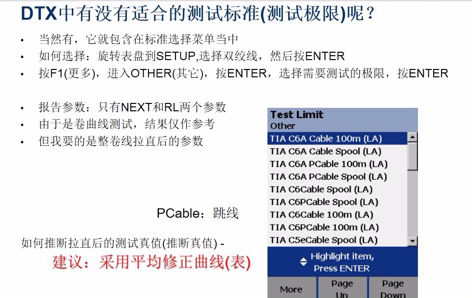 DTX中有沒有合適的測試標準呢？圖